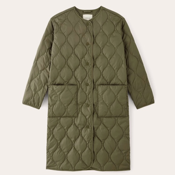 Everlane Jackets & Blazers - BNWT Everlane Olive Quilted Coat